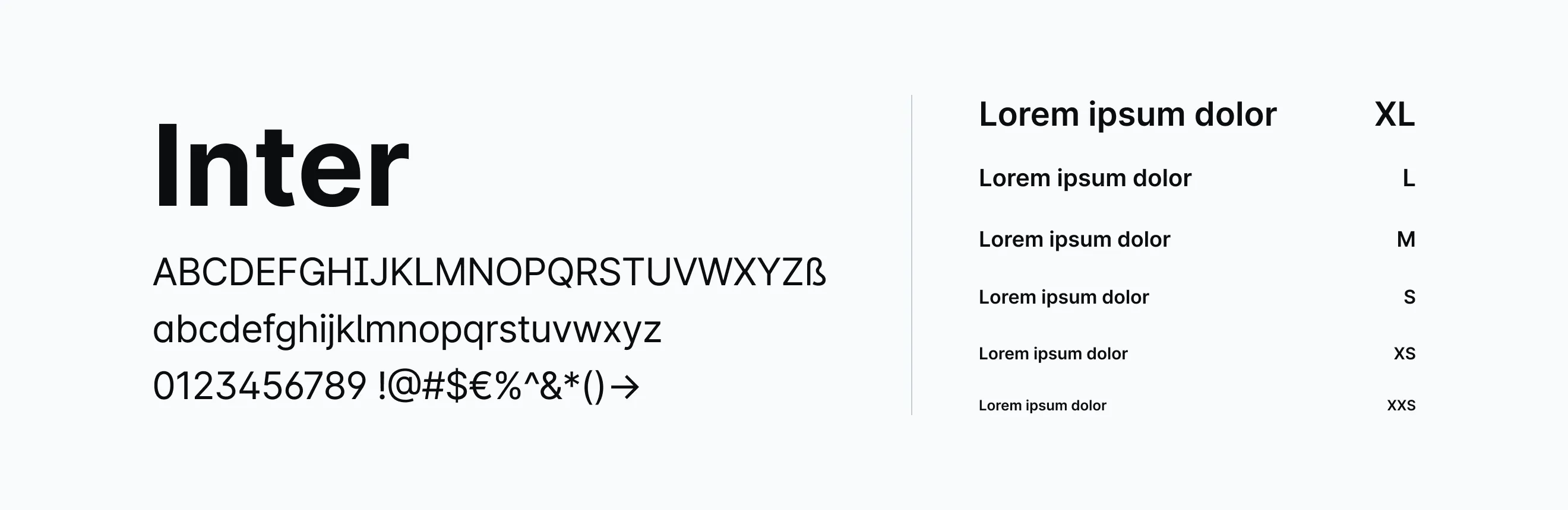 Digital Sales Rooms typography system